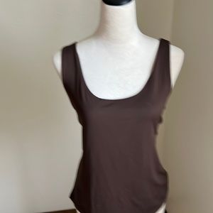 Brown Tank top